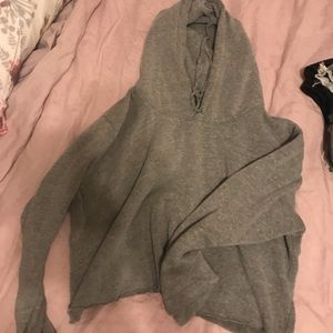 Cropped hoodie